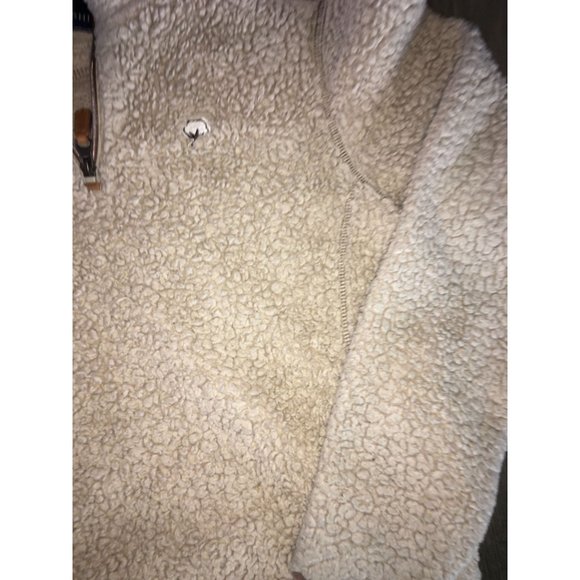 The Southern Shirt Company size Youth Large Teddy Fuzzy Sharpa Pullover with Nec - Picture 2 of 11